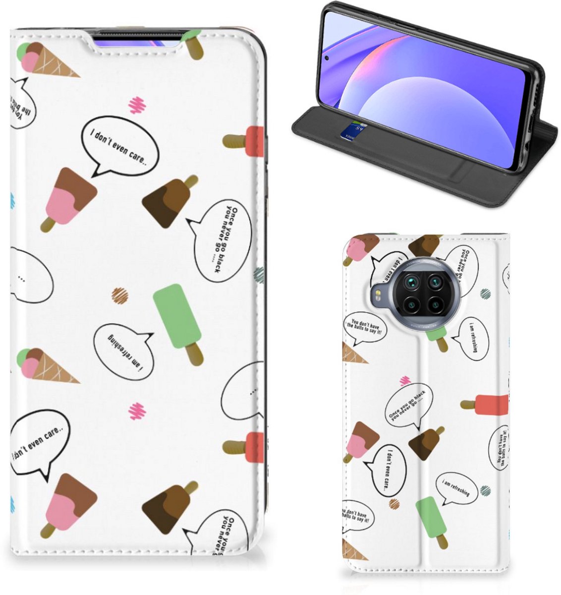 Xiaomi Mi 10T Lite Flip Style Cover IJsjes