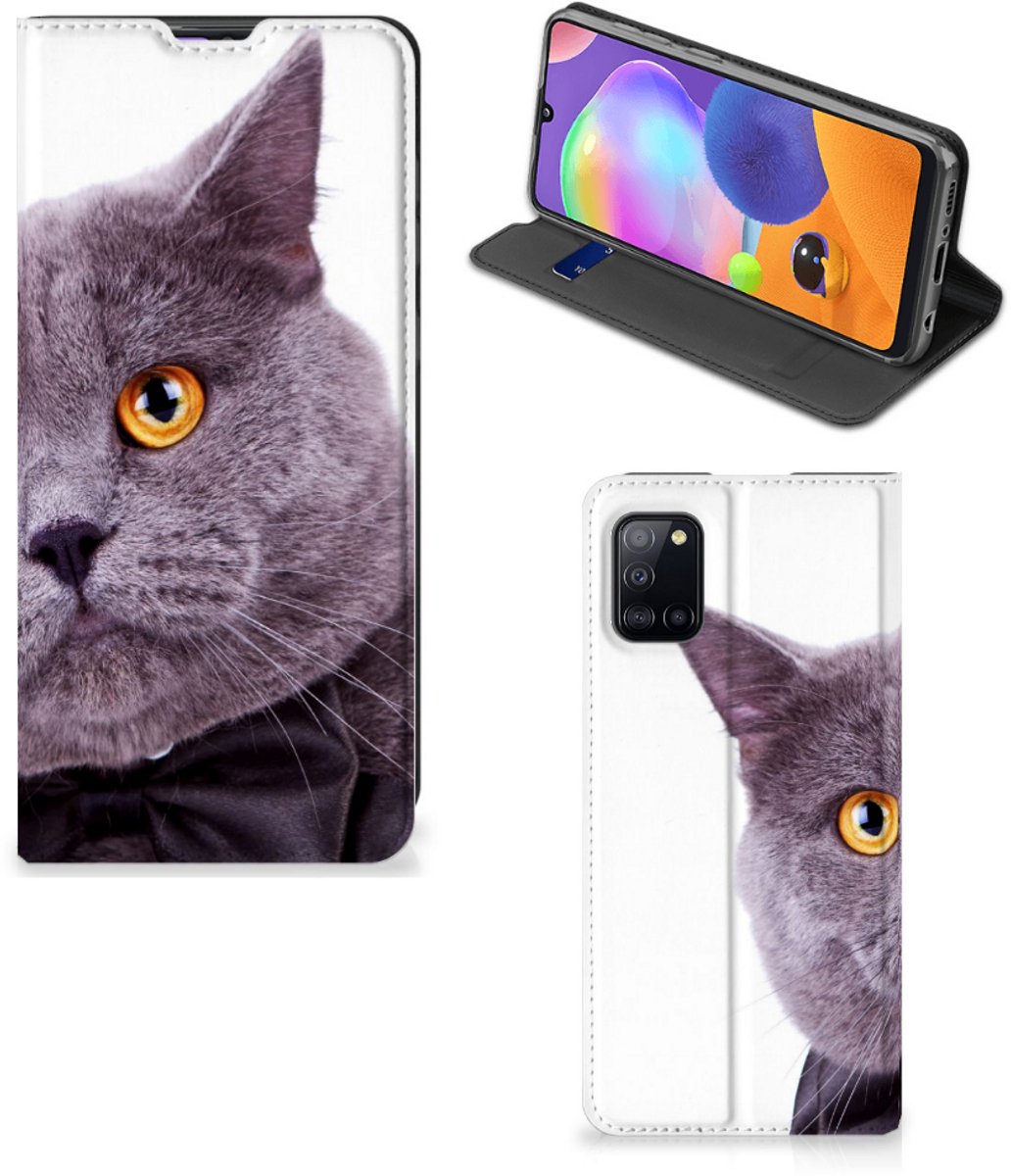 Samsung Galaxy A31 Hoesje maken Kat