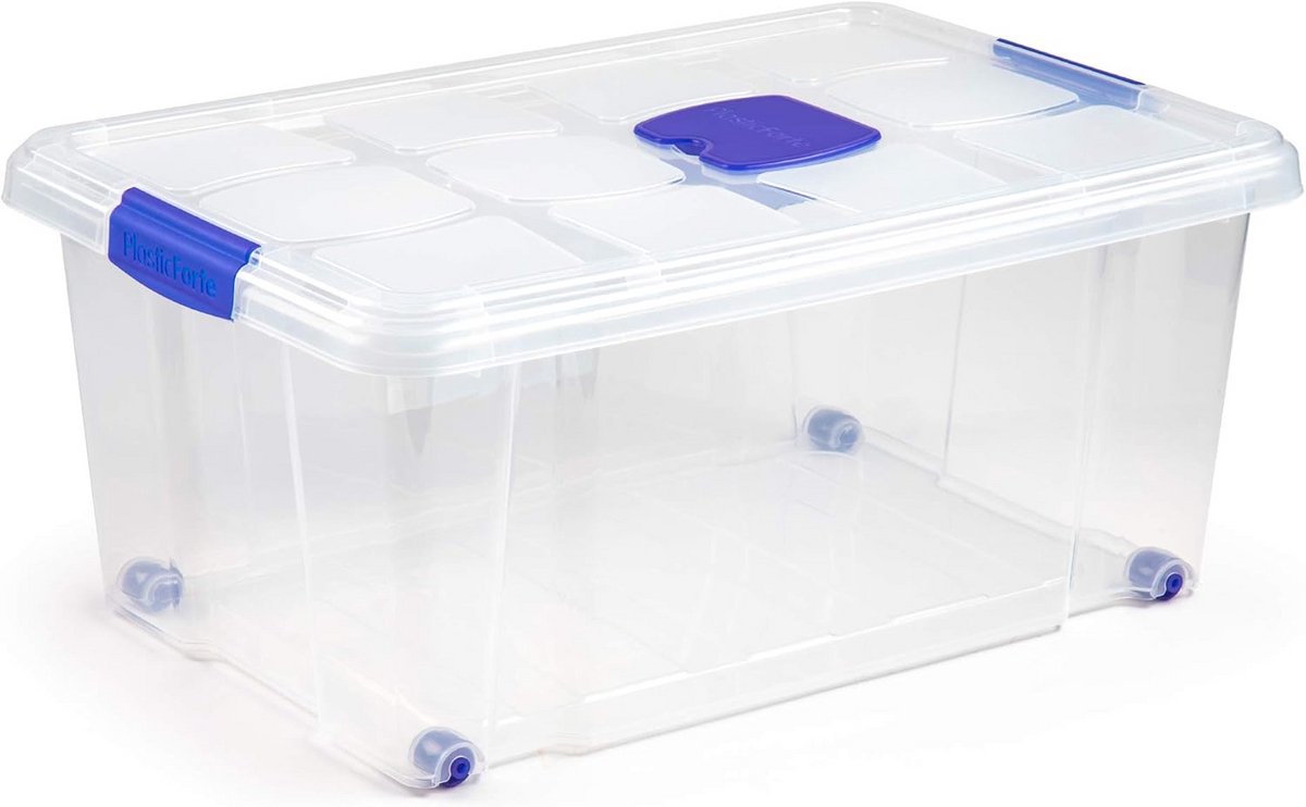 Kunststof opbergbox 36 liter - 40 x 59 x 25 cm