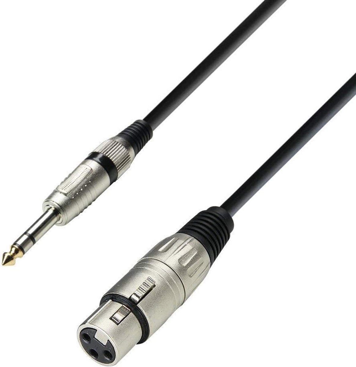 Symmetrische XLR naar TRS kabel - 3 m - Betrouwbare kwaliteit