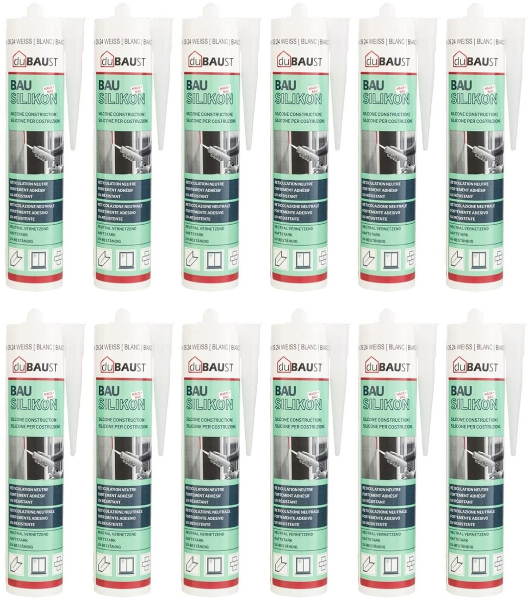 Siliconenkit voor constructie - Neutrale en weerbestendige afdichting, 310 ml