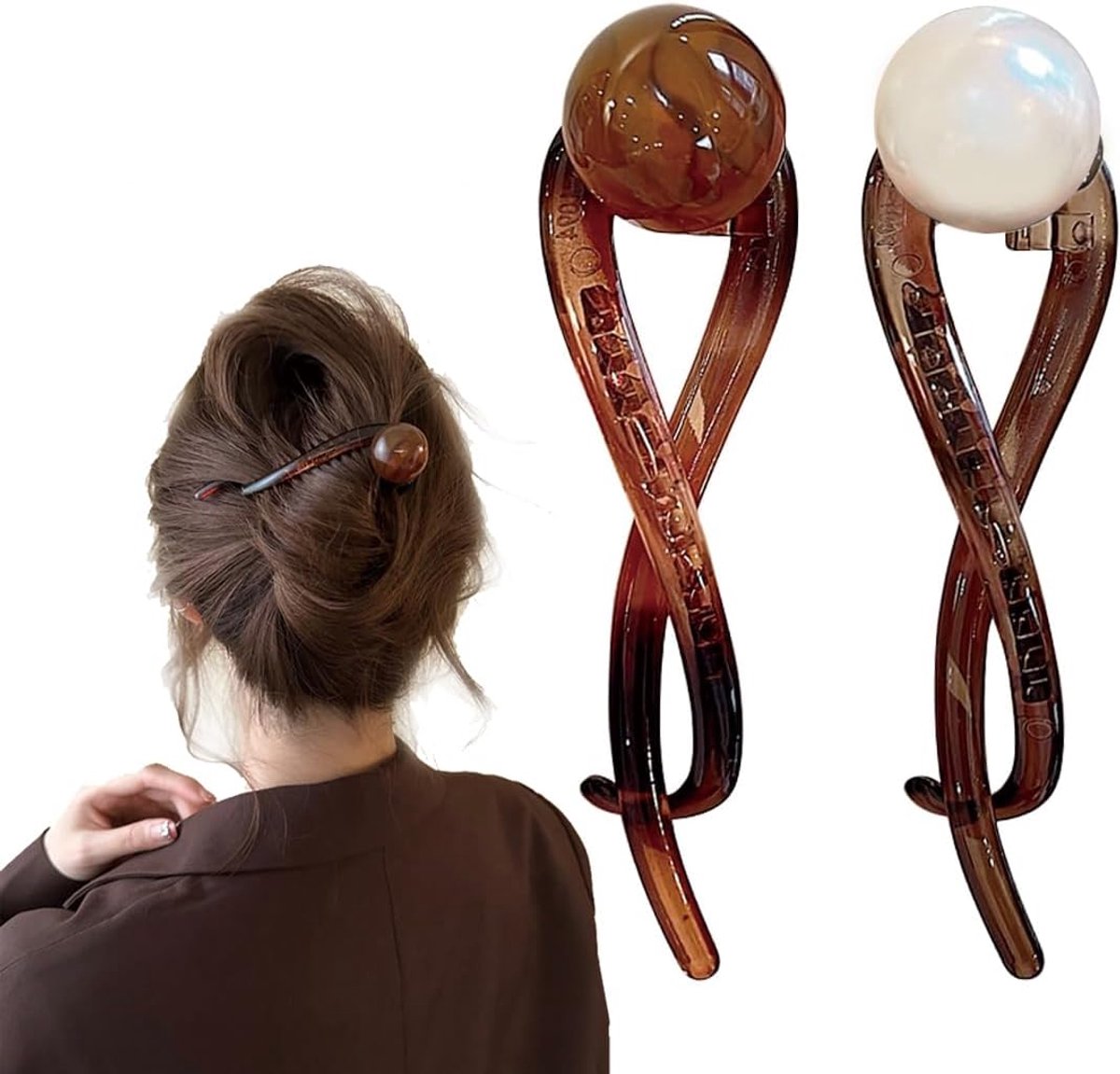 Grote Antislip Haarklemmen voor Dames en Meisjes - Haaraccessoires voor Dik Haar