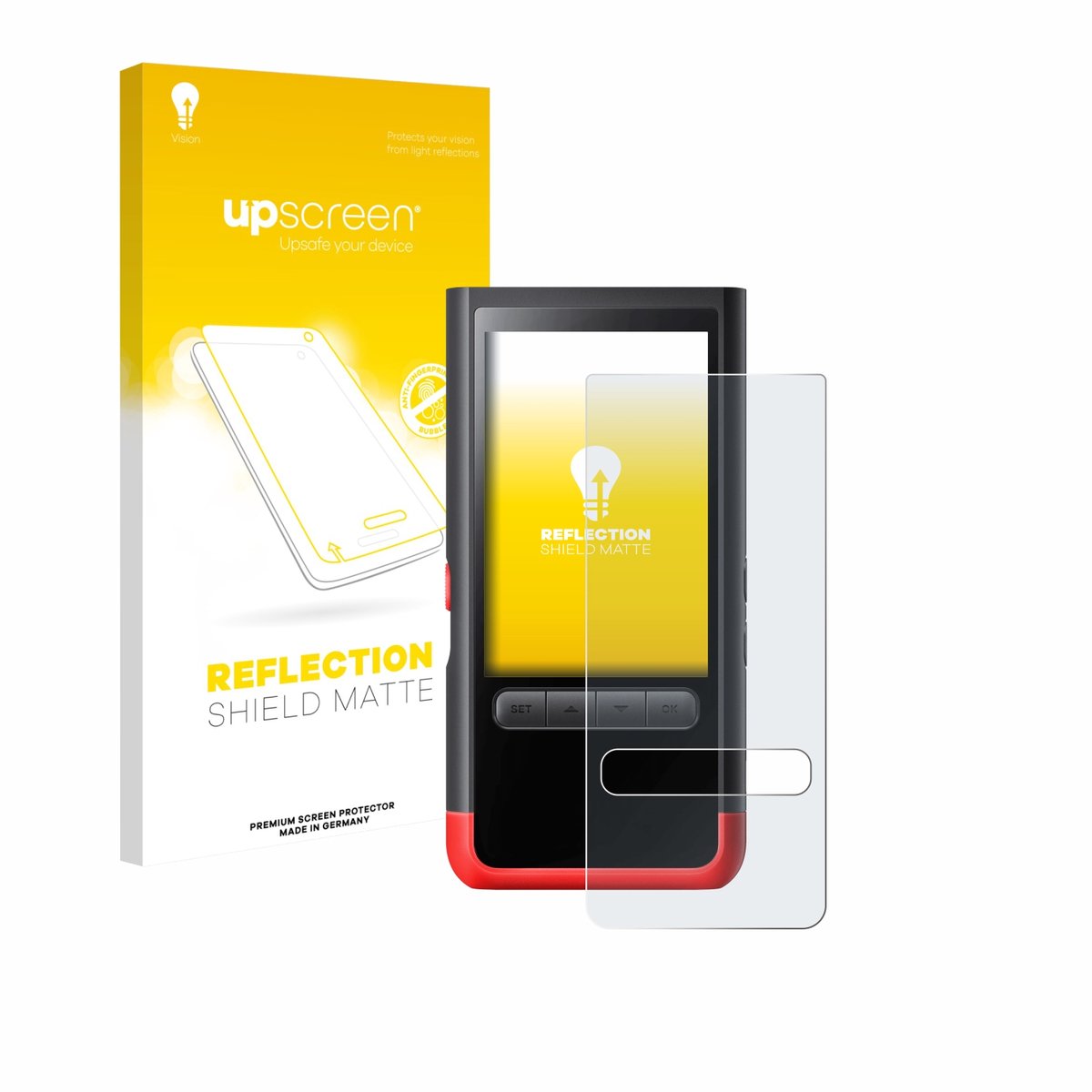 upscreen - Screenprotector voor ThermoMaven P2 - Folie Beschermfolie anti glare matte