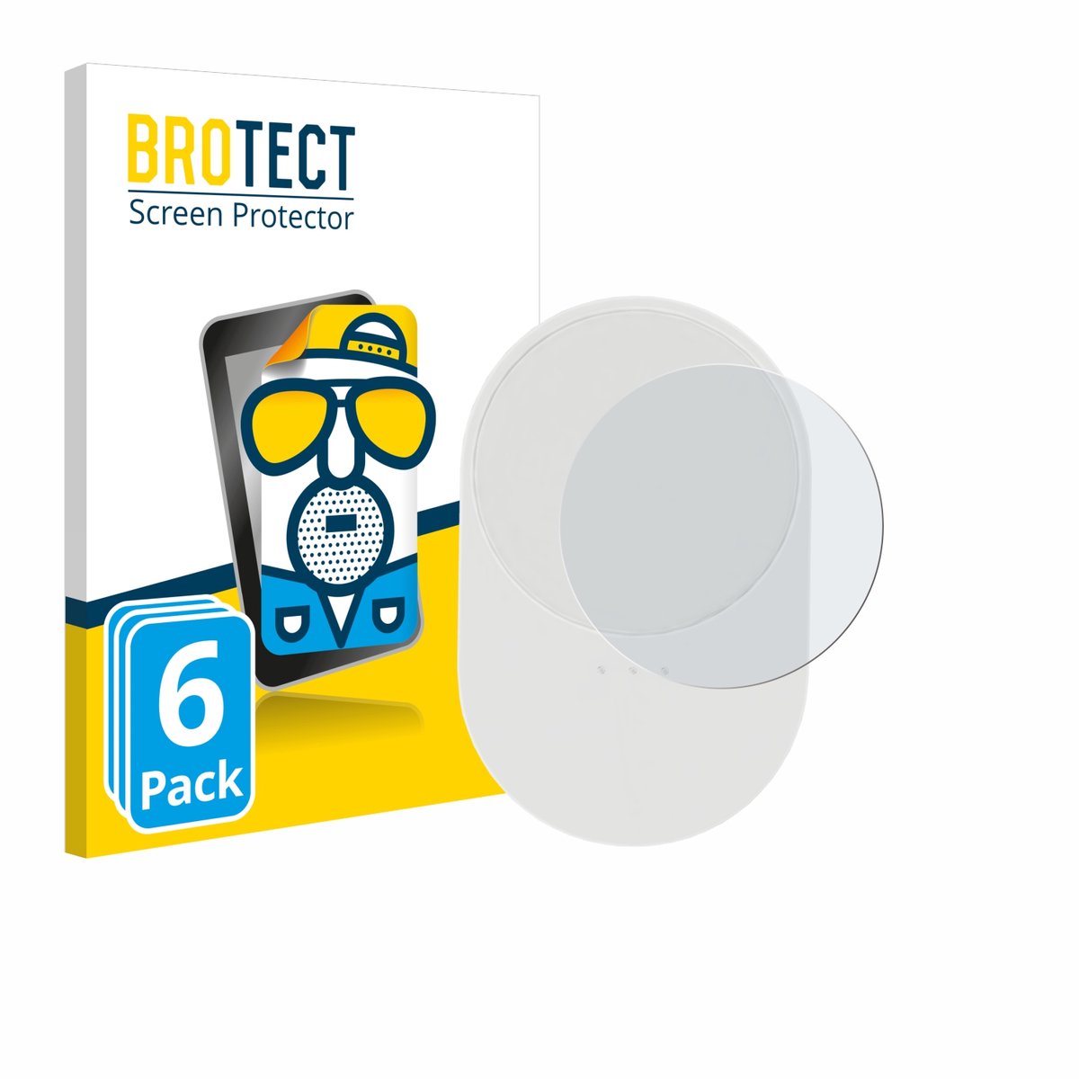 BROTECT - Screenprotector voor Ikea Bilresa - Folie Beschermfolie matte 6 Stuks