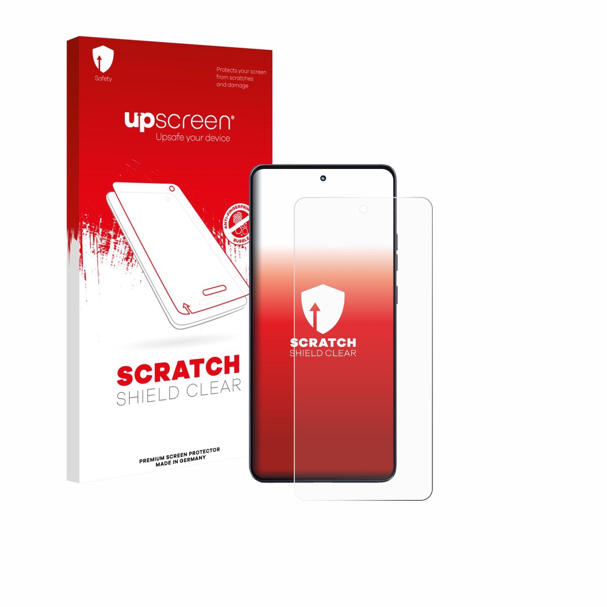 upscreen - Screenprotector voor Motorola Moto G86 Power - Folie Beschermfolie transparant