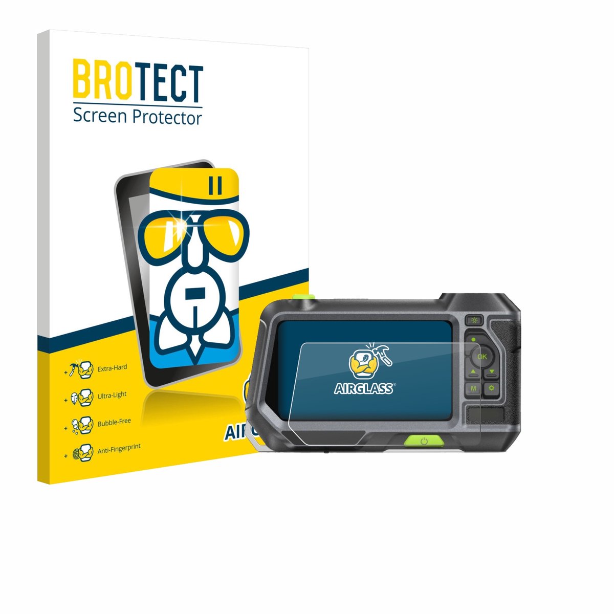 Screenprotector voor Teslong NTS500 Beschermglas transparant