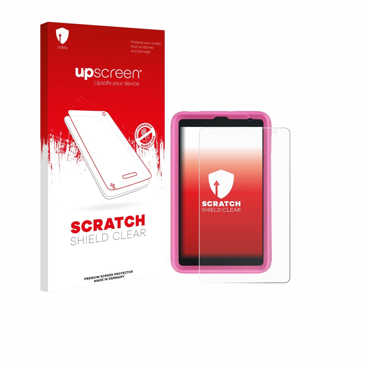 upscreen - Screenprotector voor Blackview Tab 6 Kids - Folie Beschermfolie transparant