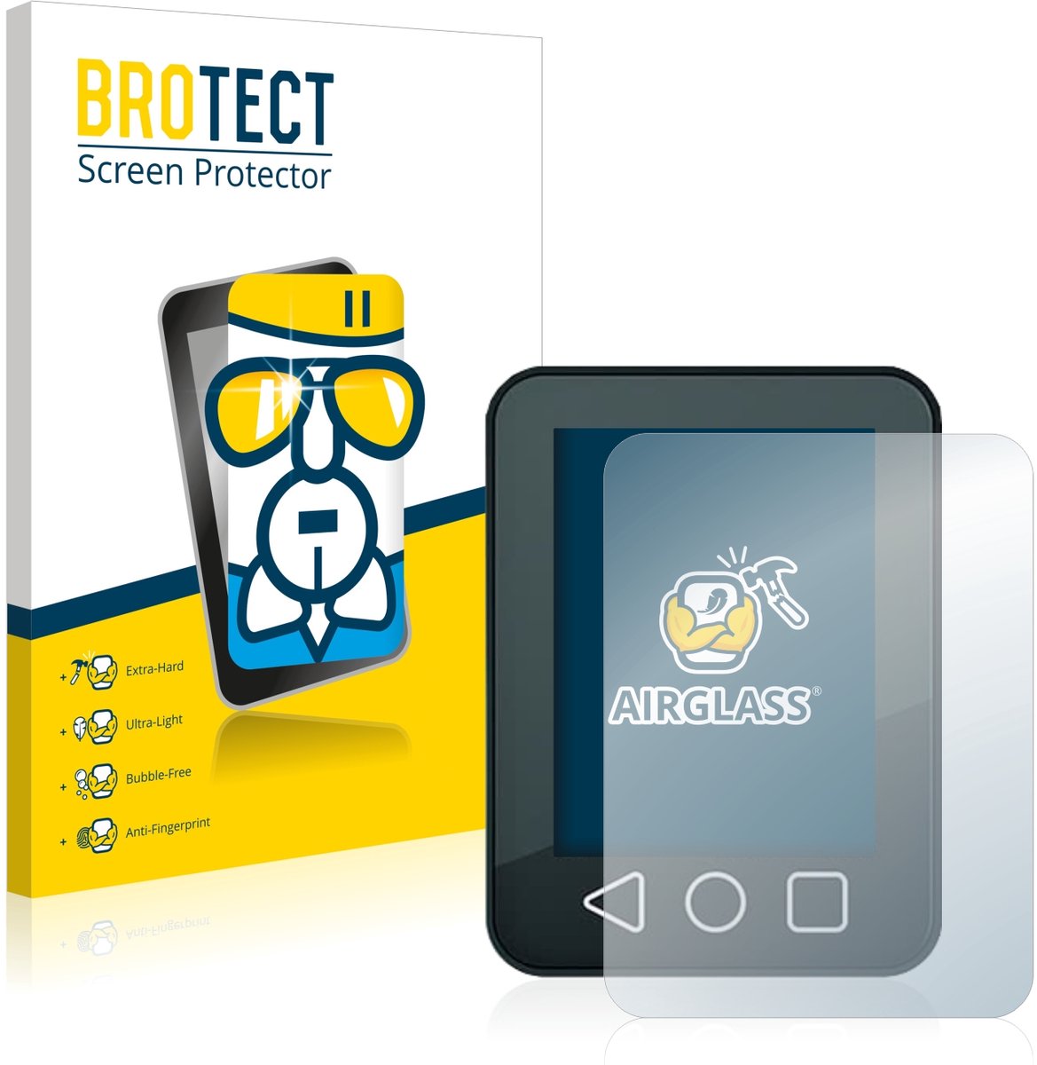 Screenprotector voor Neodrives neoMMI Z20c Beschermglas transparant