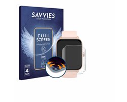 Savvies - Screenprotector voor Kalinco IDW19 1.8" - Folie Beschermfolie transparant volledig dekking 4 Stuks