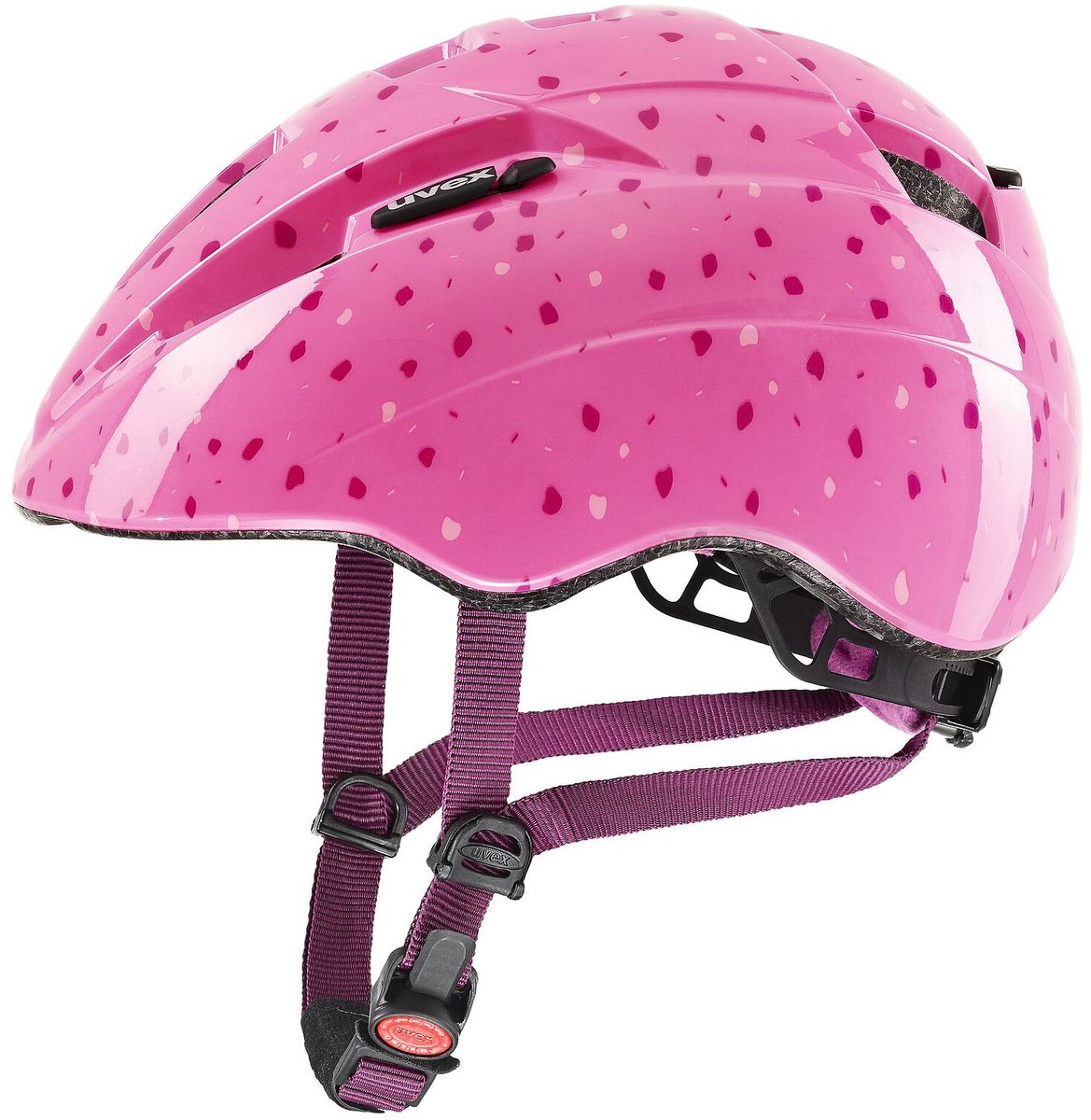 Fietshelm Uvex Kids Kid 2 Pink Confetti-46 - 52 cm – foto 5