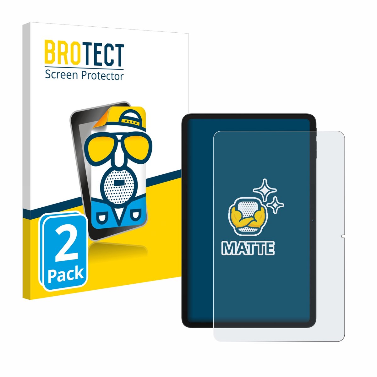BROTECT - Screenprotector voor Doogee T36 - Folie Beschermfolie matte 2 Stuks