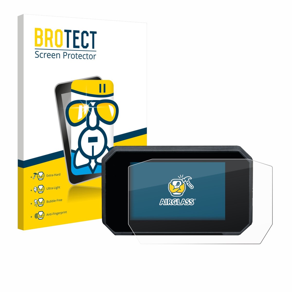 Screenprotector voor Suzuki GSX-S1000GT Beschermglas transparant