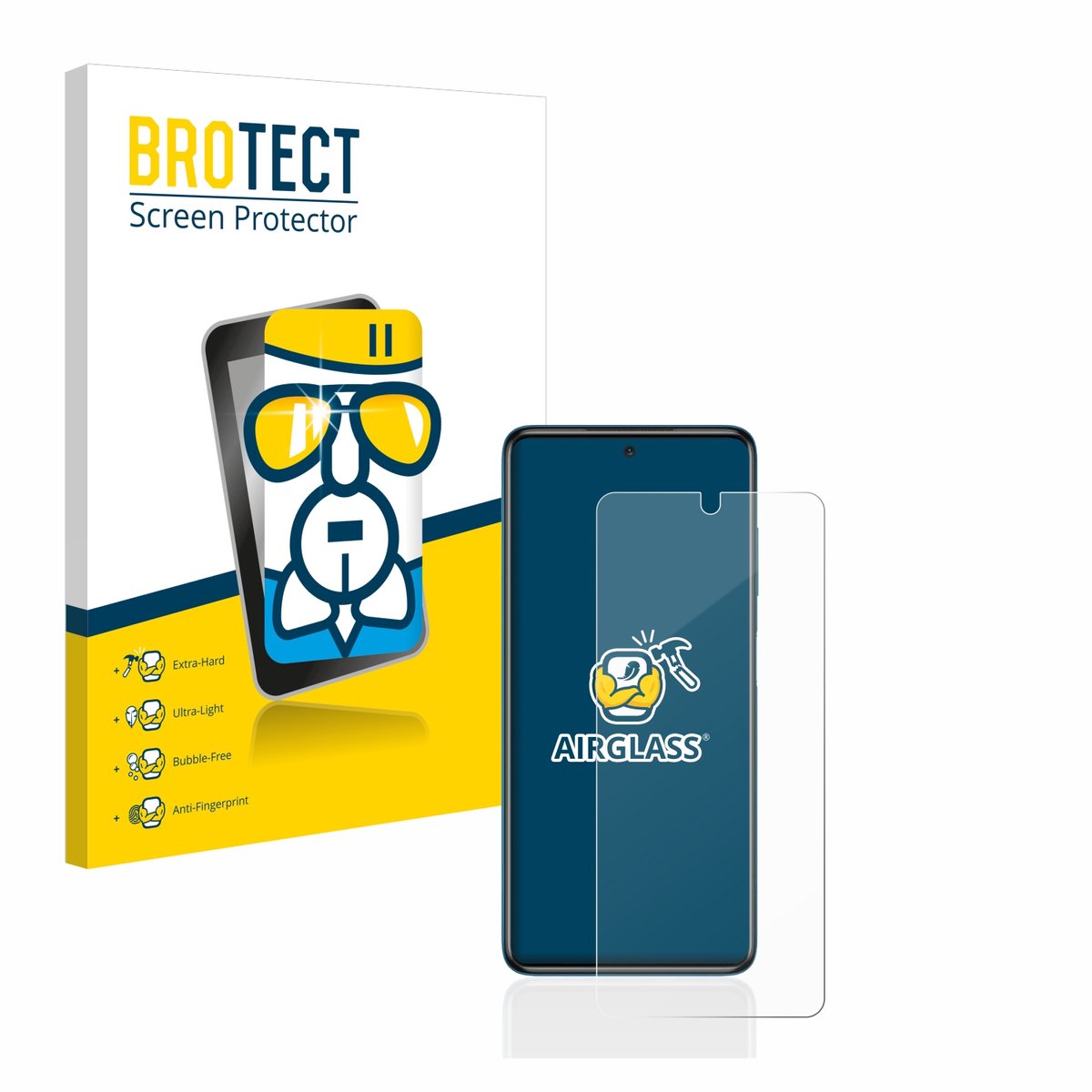 Screenprotector voor Xiaomi Poco X3 NFC Beschermglas transparant