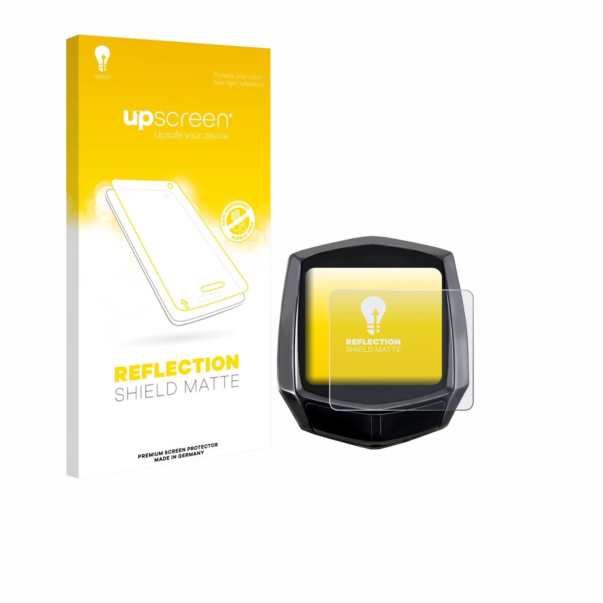 upscreen - Screenprotector voor AMFUN L3-SJQ 3.61" - Folie Beschermfolie anti glare matte