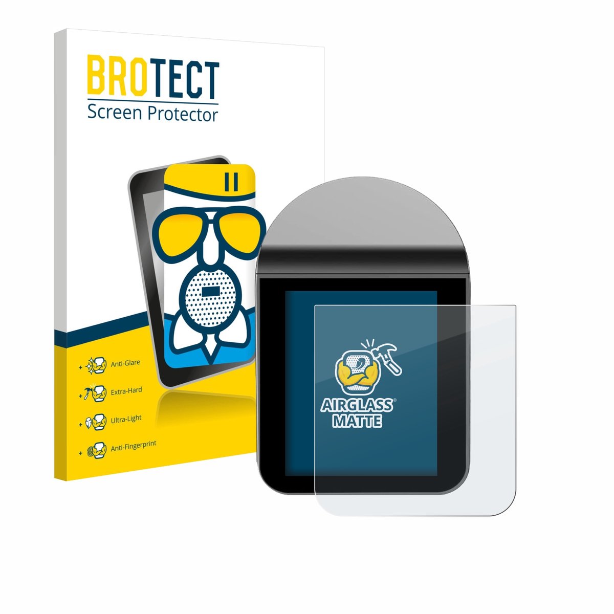 BROTECT - Screenprotector voor KitchenBoss G330 - Folie Beschermfolie Beschermglas matte