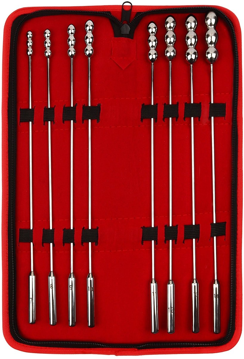 Rosebud Urethral Sounds 8 pcs