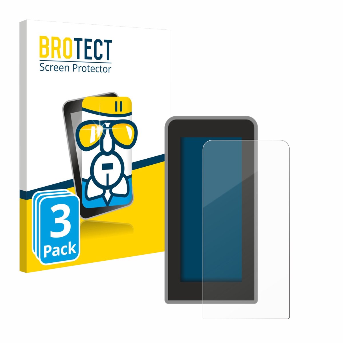 Screenprotector 3 Stuks voor Tenways CGO600 Pro Beschermglas transparant