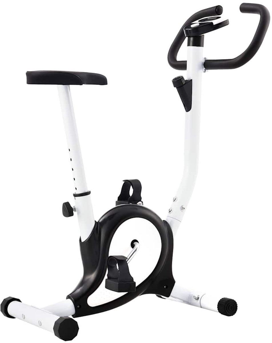vidaXL - Hometrainer - met - bandweerstand - zwart - afbeelding 2