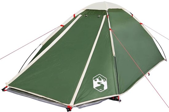 vidaXL Koepeltent 2-persoons waterdicht groen Kampeertent - Tent - Koepeltent - Tweepersoons Tent - Campinguitrusting van Vidaxl — afbeelding 2