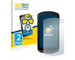 BROTECT - Screenprotector voor Garmin Edge 1040 Solar - Folie Beschermfolie matte 2 Stuks