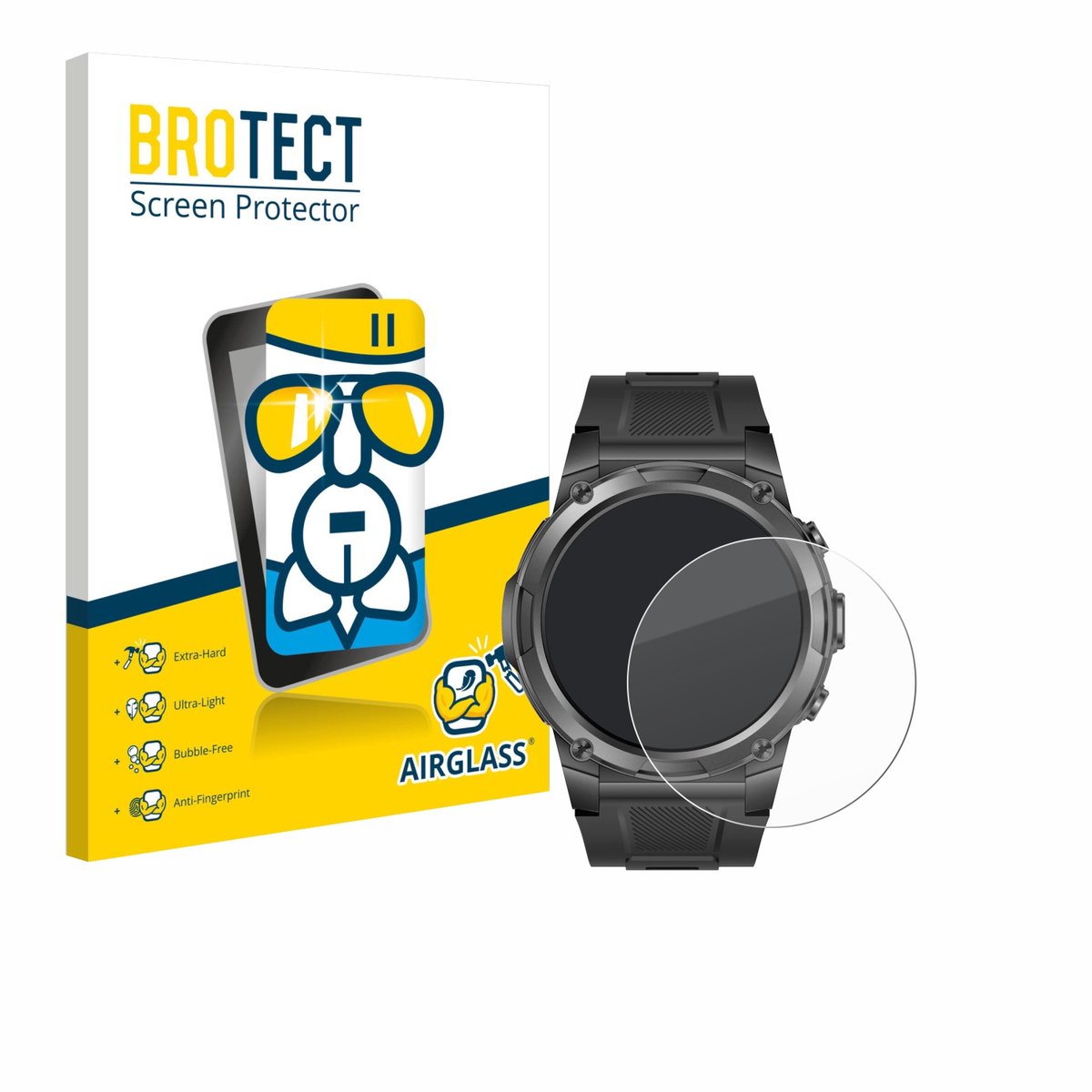 Screenprotector voor Gard Pro Ultra 3 Beschermglas transparant
