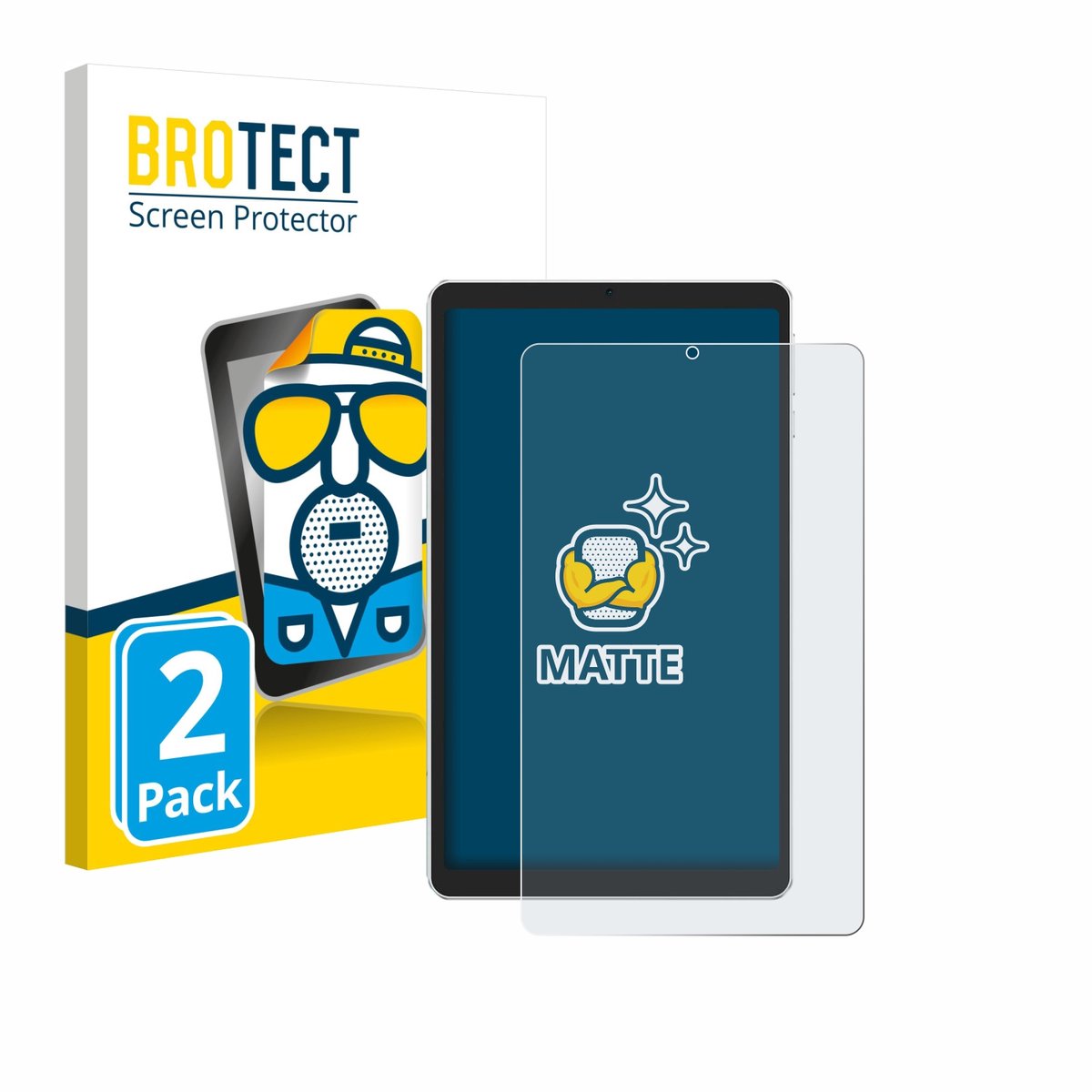 BROTECT - Screenprotector voor Ulefone Tab A9 Pro - Folie Beschermfolie matte 2 Stuks