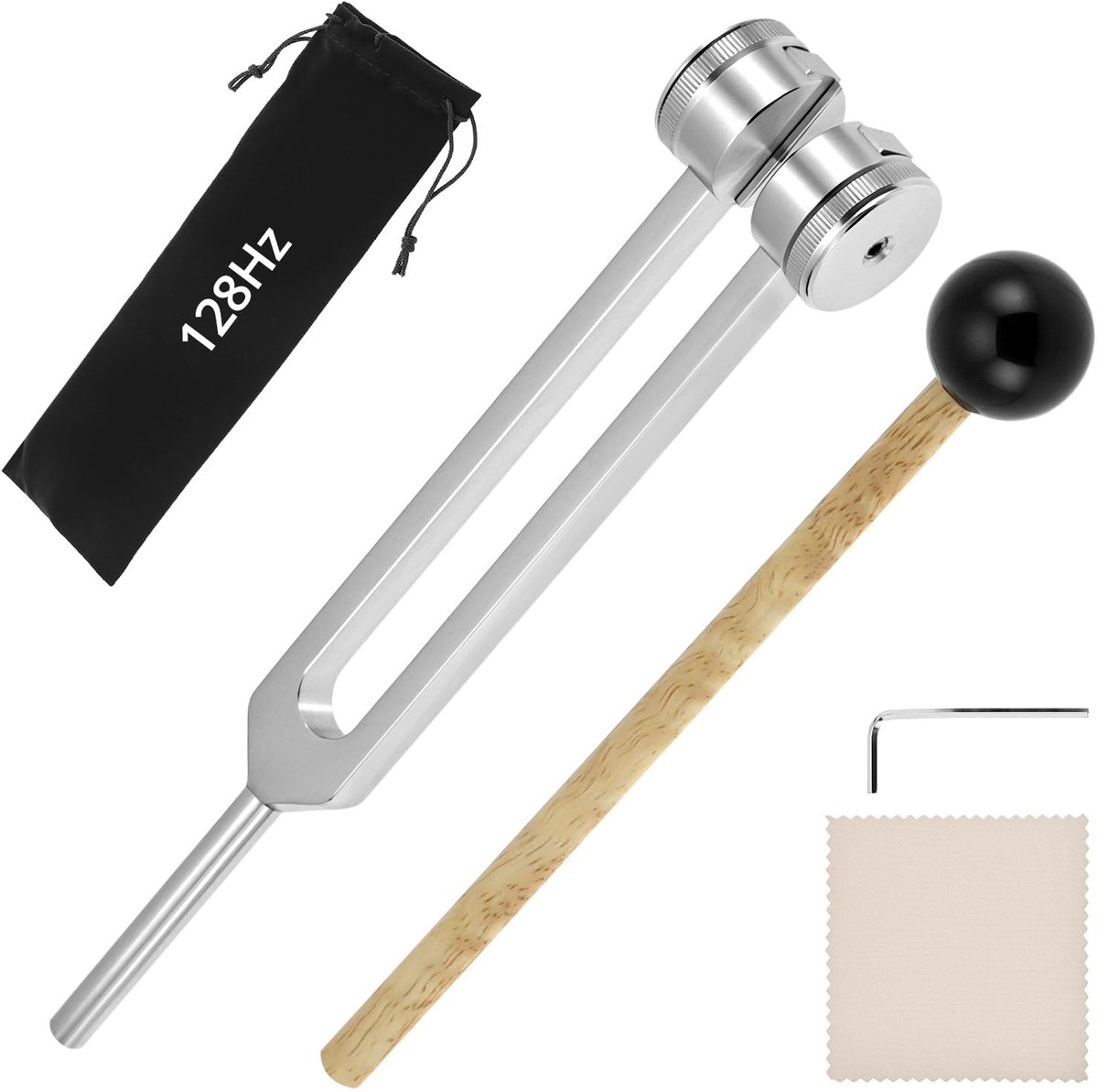 Stemvork - Aluminiumlegering - 128Hz Frequentie