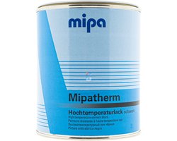 MIPA MipaTherm Hittebestendige lak ZWART 800ºC - 750ml