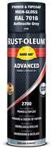 Rust-Oleum Grondverf & Lak in 1 spuitbus ANTRACIET GRIJS - RAL7016