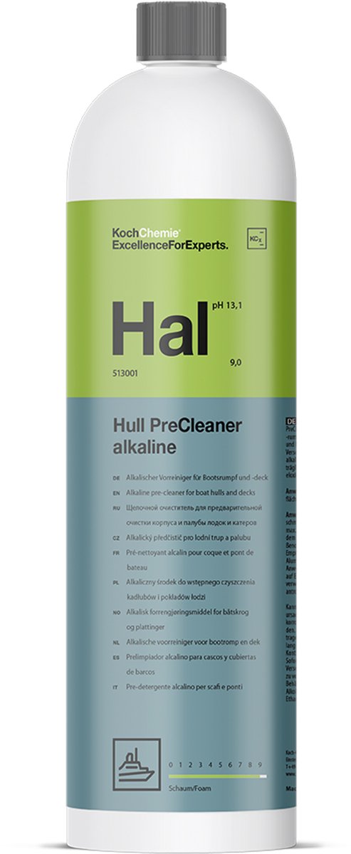 Koch Chemie Hull PreCleaner Alkaline 1 liter - Alkalische voorreiniger