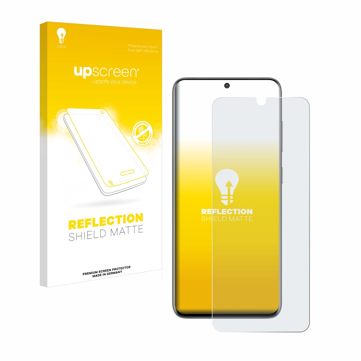 upscreen - Screenprotector voor Samsung Galaxy S20 - Folie Beschermfolie anti glare matte