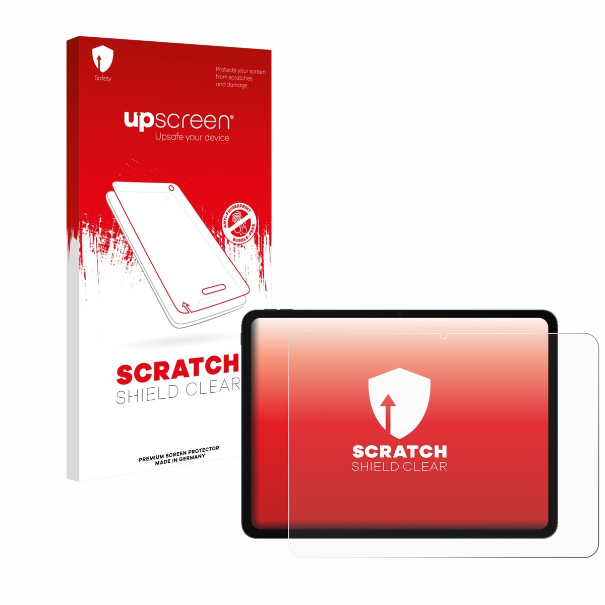 upscreen - Screenprotector voor OnePlus Pad Go 2 - Folie Beschermfolie transparant