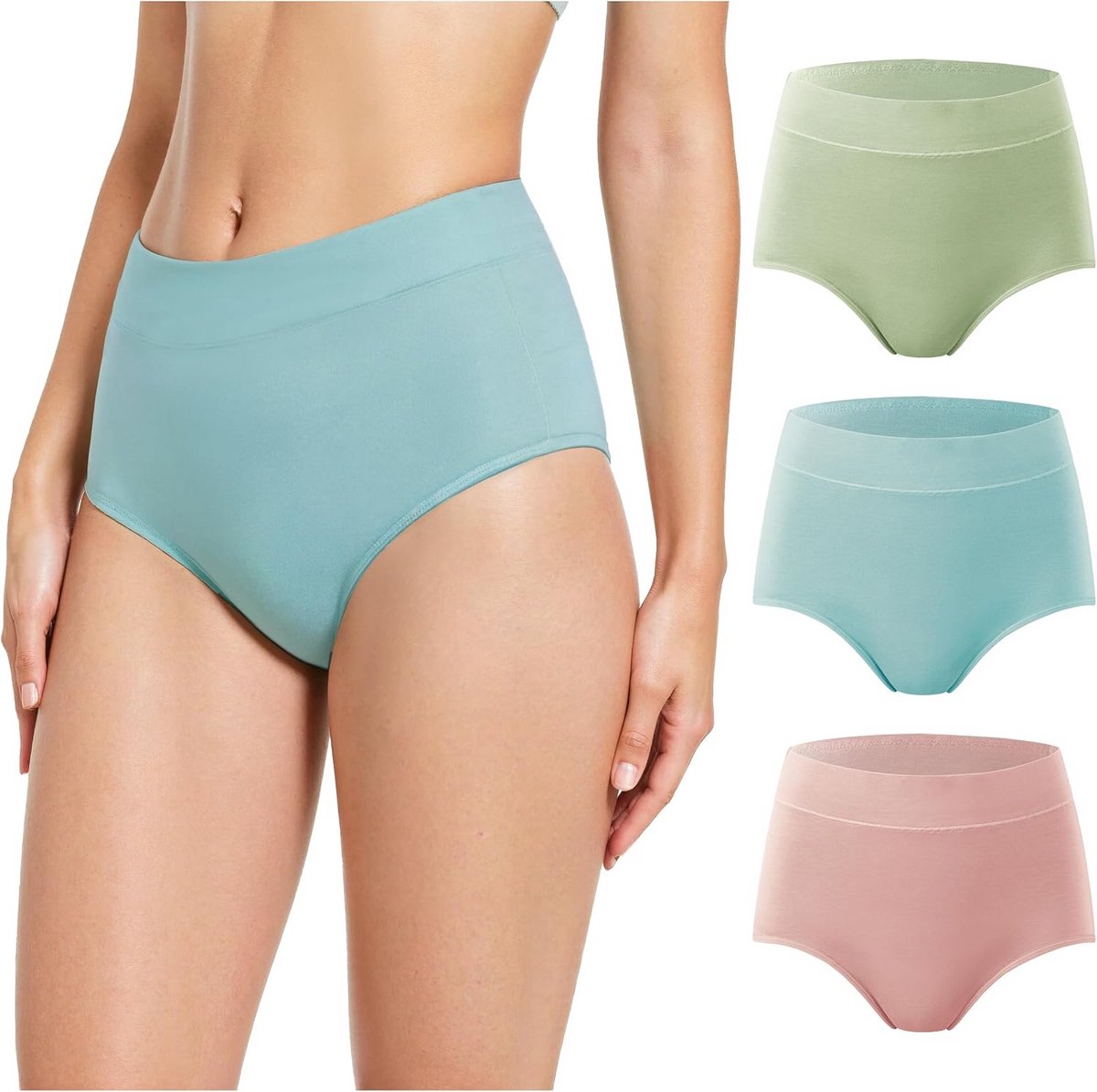 Extra Absorberend Dames Ondergoed voor Zware Menstruatie - Hoge Taille