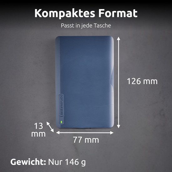 Draagbare Externe Harde Schijf 2 TB USB 3.2 voor PC en Mac — afbeelding 2