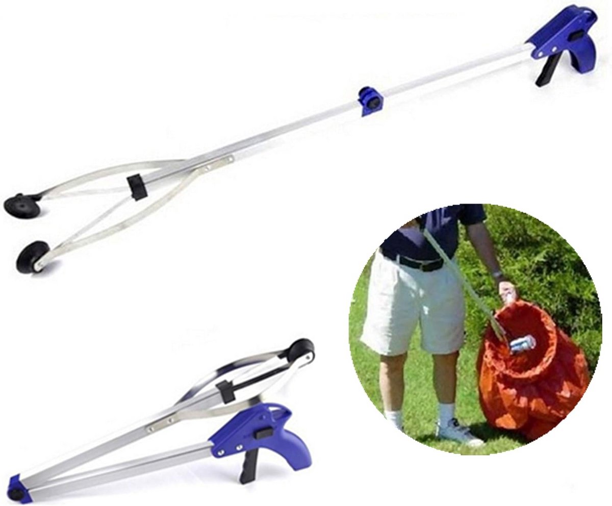 Grijper Vuilopraapstok Opvouwbaar 83 cm Lange Arm Voor Afval Oppakken