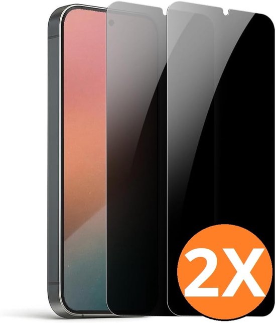 Privacy screenprotector Samsung Galaxy S26 5G – 2x gehard glas, krasbestendig, antibacterieel, case friendly