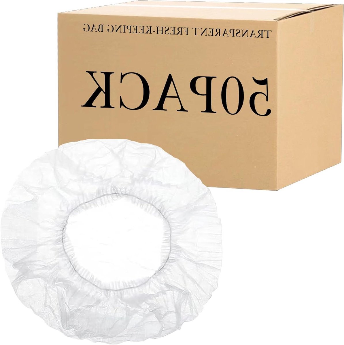 Allecto- Stofhoezen voor keukenapparatuur - wegwerpbare plastic zakken - transparant - rijstkokers airfryers slowcookers - 50 stuks