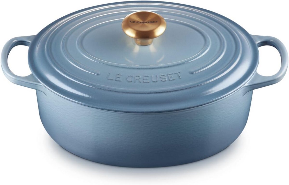 Ovale Braadpan 29 cm in Geëmailleerd Gietijzer 4,7 L voor Alle Warmtebronnen