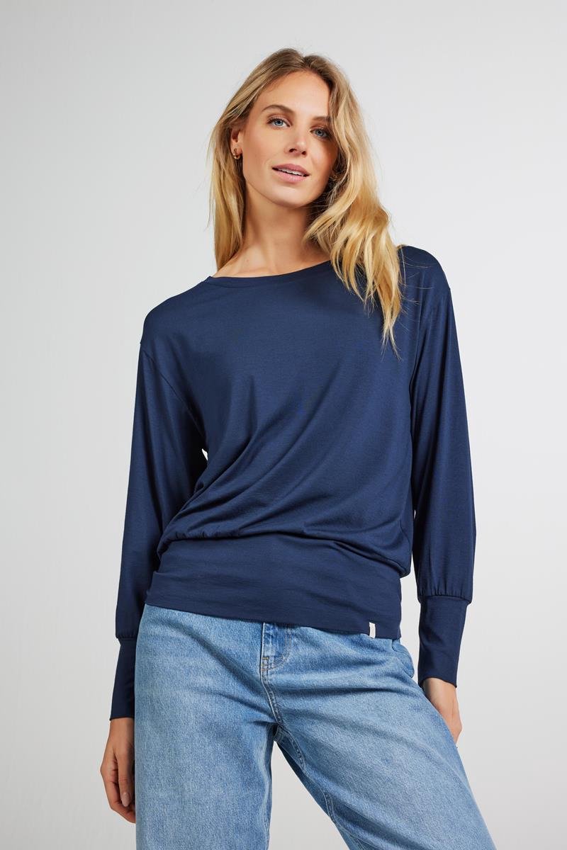 DIDI Dames LS tee Gioia Dark blue maat 48