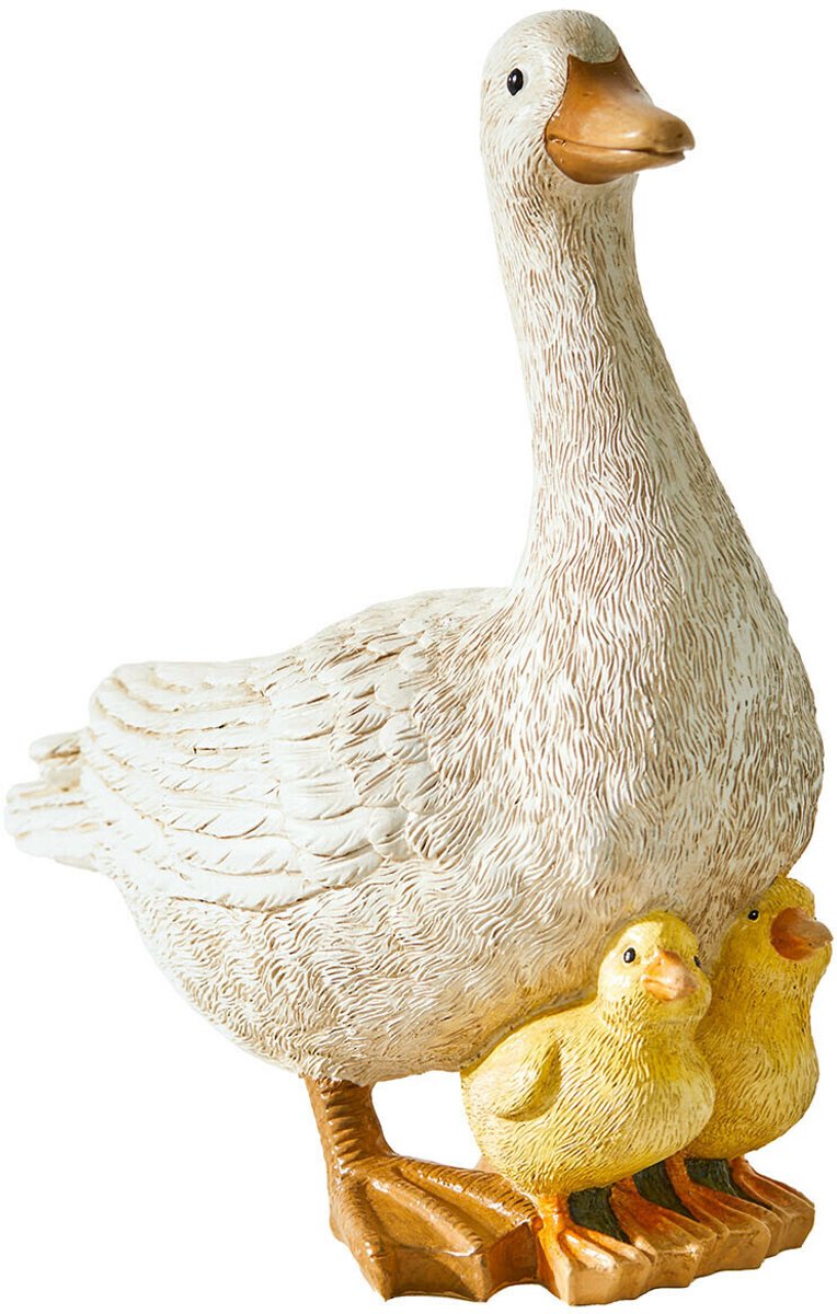 LOBERON Decoratieve gans Sunnyo wit