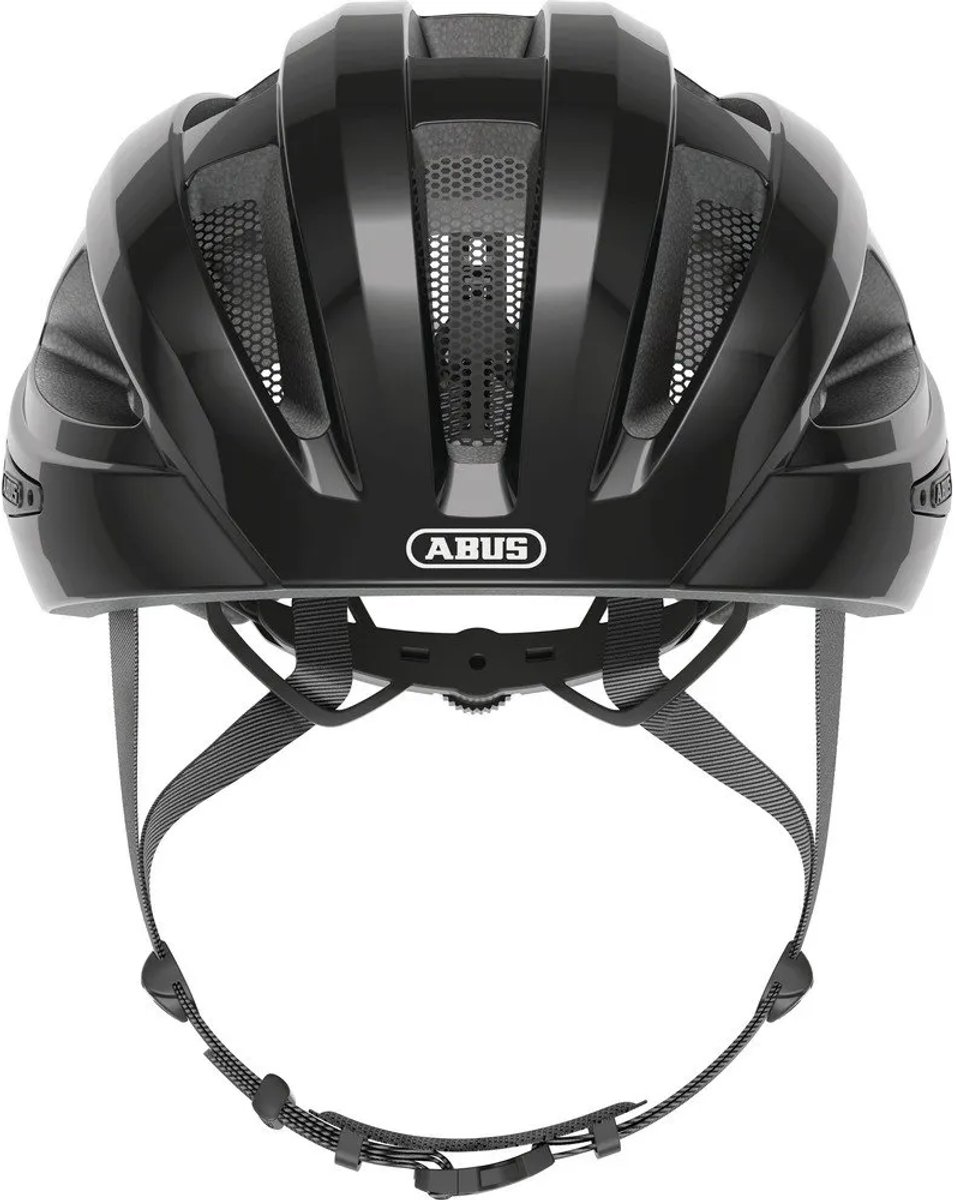 Fietshelm ABUS MACATOR MIPS shiny black M - 52-58 cm - zwart - Geschikt voor gebruik op elektrische fietsen - stadsfietsen - 290 g – foto 3