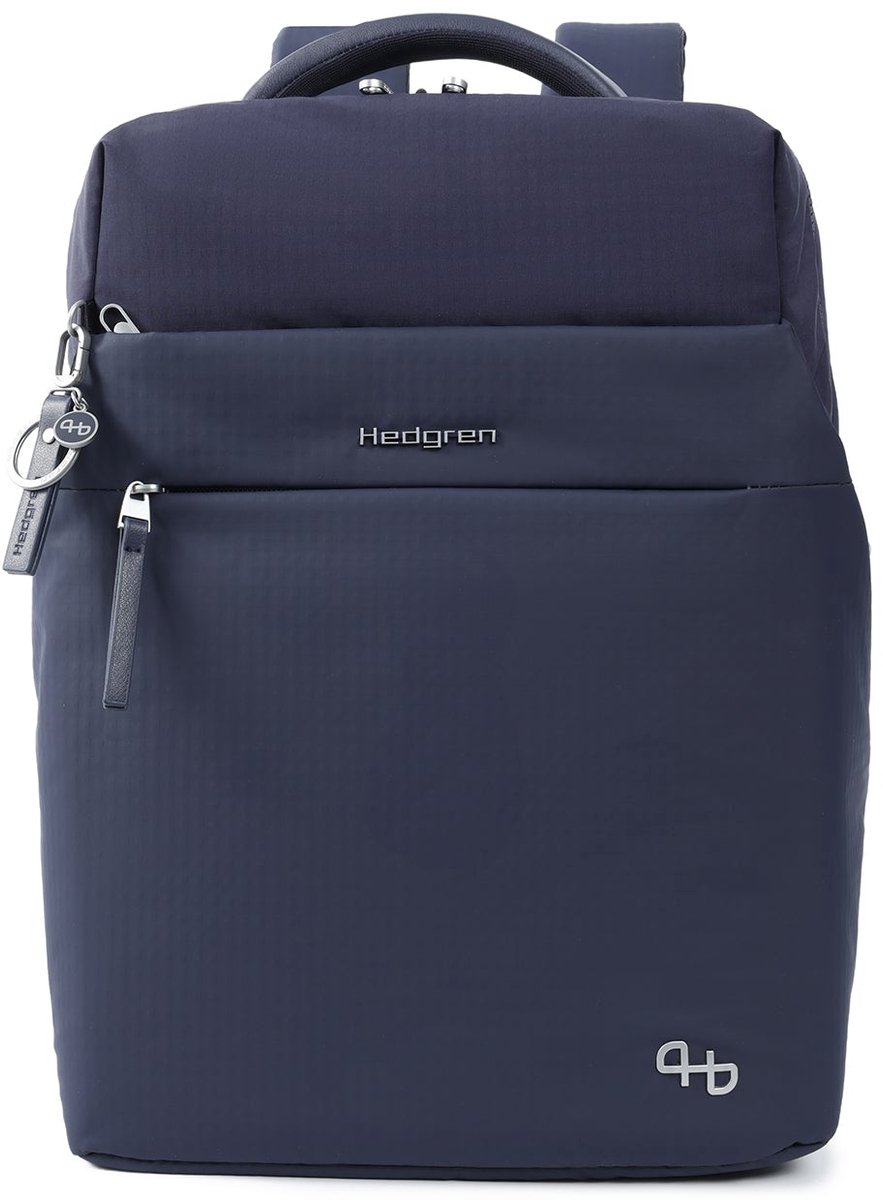 Hedgren TABI rugzak 15,6 inch – Cabineformaat – RFID-bescherming – Met regenhoes – Gerecycled materiaal - Peacoat Blau
