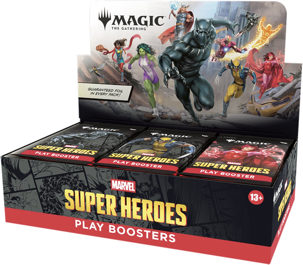 Magic: The Gathering - Marvel Super Heroes Play Booster Box - EN