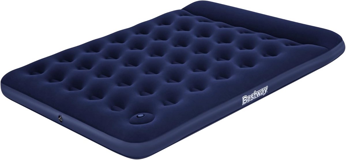 Luchtbed voor 2 Personen 203x152x28 cm Comfortabel en Oppompen