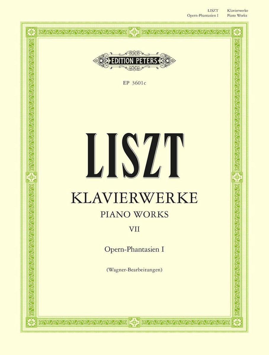 Klavierbewerkingen van Wagner Opera's Deel 7