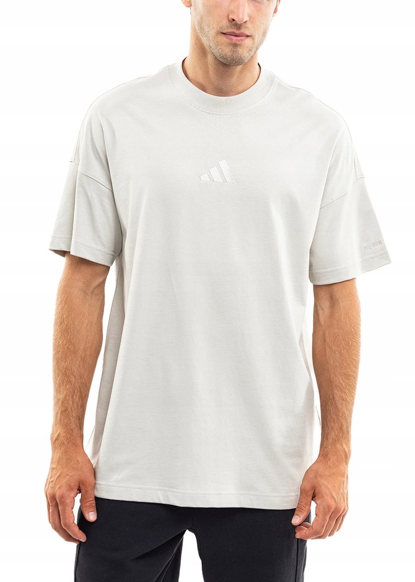 adidas Sportshirt Heren – Katoen Beige