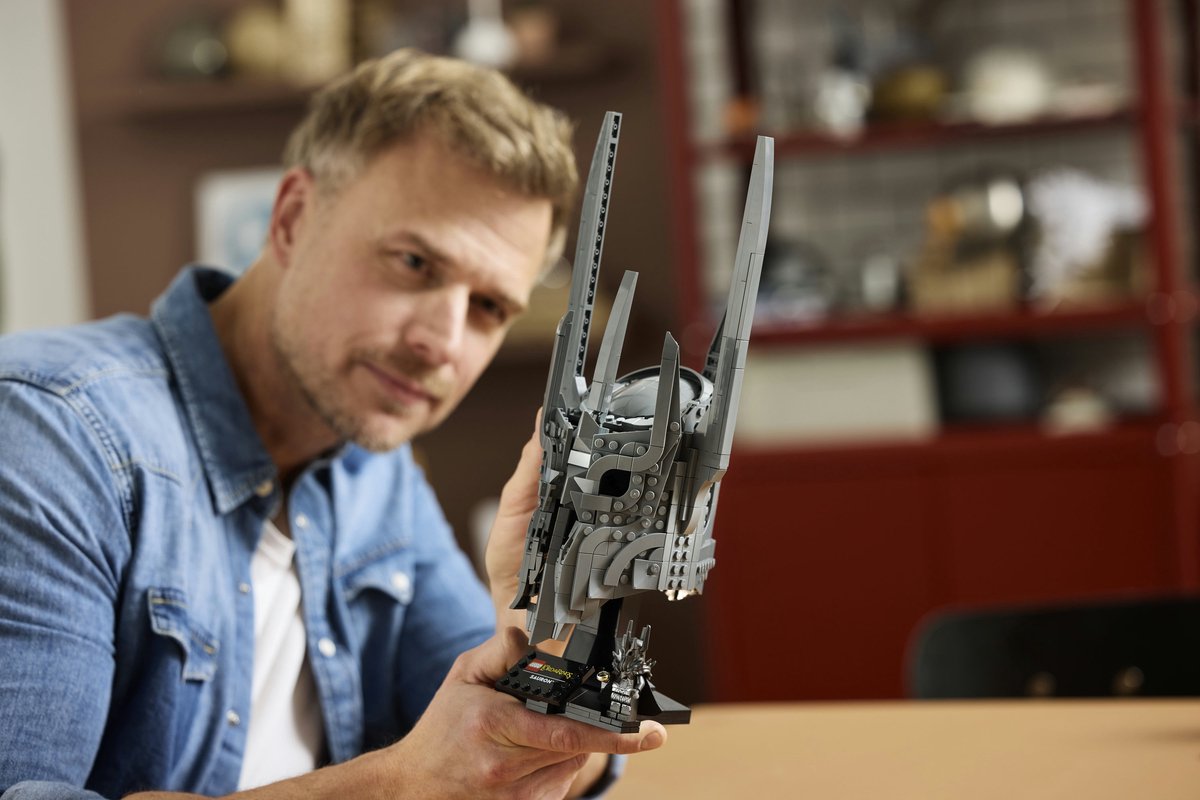 LEGO Icons - The Lord of the Rings: De Helm van Sauron Bouwpakket voor Volwassenen en Woondecoratie - 11373 — afbeelding 14