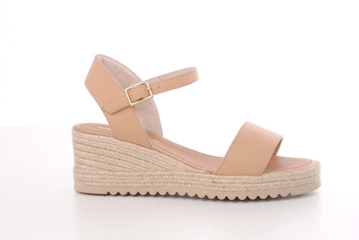 Casteller dames sandaal Dali leder beige