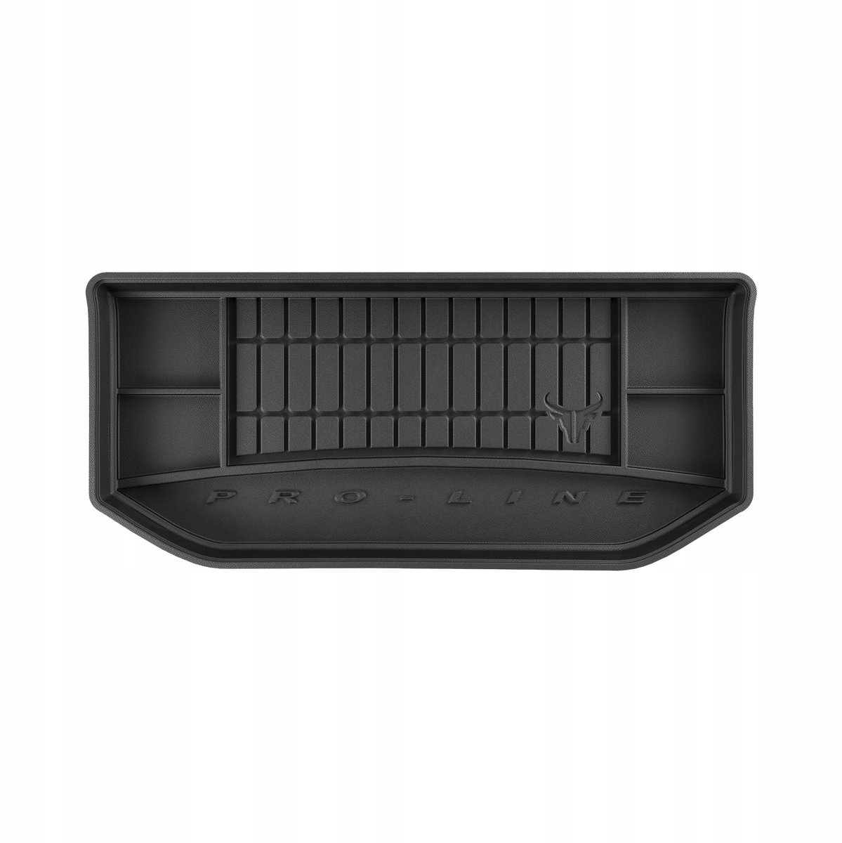 FROGUM PROLINE 3D Set - Rubberen Automatten + Kofferbakmat - Geschikt voor VW UP Hatchback (vanaf 2011) - Hoge laadvloer - Zwart