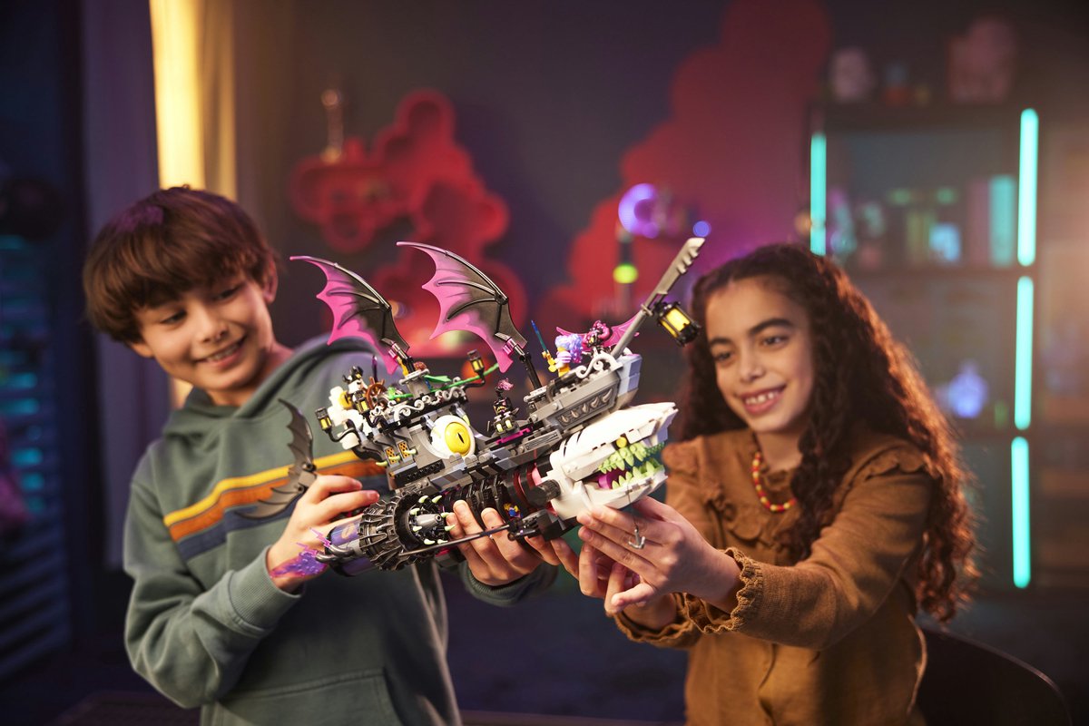 LEGO DREAMZzz Nachtmerrie Haaienschip Piratenschip Speelgoed - 71469 — afbeelding 3